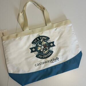 DCL Disney Cruise Line Castaway Club Exclusive Beach Bag Captain Mickey Minnie